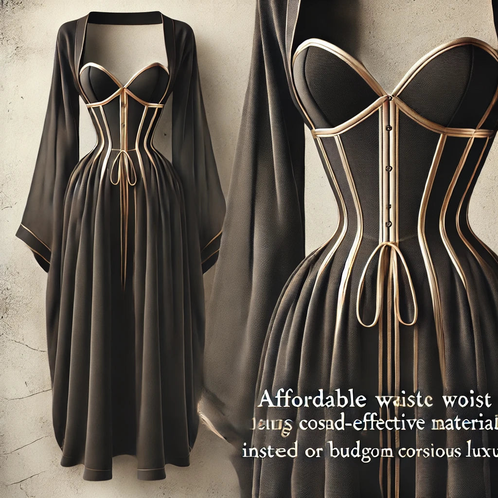 Corset-Waist Robe (Sultry & Contoured)