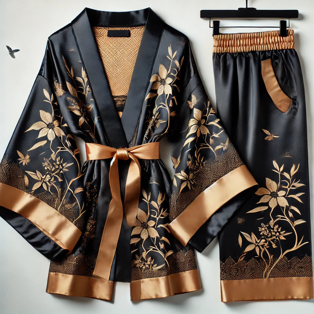 Kimono-Style Luxe Set